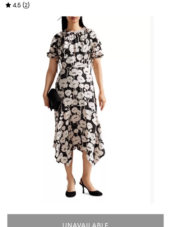 Ted Baker London Dresses & Skirts - Ted Baker London Abriee Puff Sleeve Midi Dress
